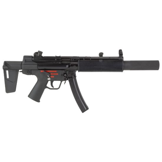 Magpul MP5 Brace, MP BSL Arm Brace, Compatible With HK94 MP5 SP5 Pistols, QD Sling Mount, Black, Not Compatible With HK91/G3/SP89/SP5K/MP5K, 840815132141, MP-MAG1072-BLK, RTG Parts