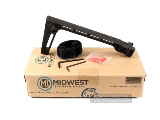 Picture of ARM BRACE, FIXED POSITION, FOR PICATINNY, BLACK, MIDWEST INDUSTRIES