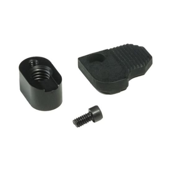 CMMG, Zeroed Extended Magazine Release Button, Fits AR-15, Black, Extended Catch, Fits AR-15, Black, CMMG, 810046234822, ARR-CMMG-55AFF9E, RTG Parts