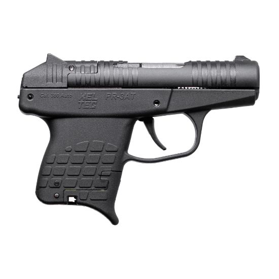 Kel-Tec, PR-3AT Black 10rd, Striker Fired, Semi-automatic, Polymer Frame Pistol, Sub-Compact, 380ACP, 2.85" Barrel, Matte Finish, Black, 10 Rounds, (2)-5 Round Stripper Clips, 640832012033, FFL-KELTEC-PR3ATBLK10, RTG Parts