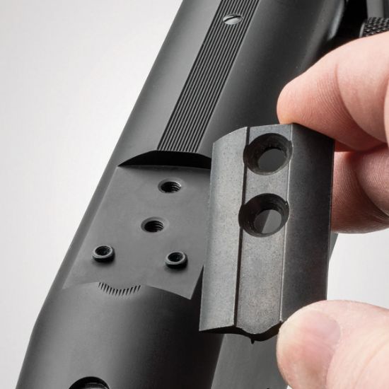 Mossberg, 990 Aftershock SFX 14.5" 5rd, Pistol-Grip Shotgun, Semi-Automatic, 12 Gauge, 3" Chamber, 14.375" Barrel, Integrated Heat Shield, Fixed Choke, Matte Blued Barrel, Black, AfterShock Grip, Winged Front Fiber Optic, Optic-Ready with Shield RMSc Footprint, 5 Rounds, 015813830102, FFL-MOSSBERG-83010, RTG Parts