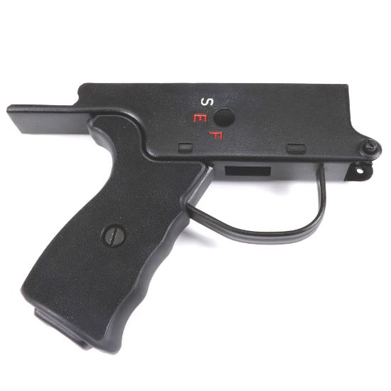 Picture of HK91/G3 STEEL CLIPPED & PINNED SEF LOWER W/ GRIP, PAINTED BLACK