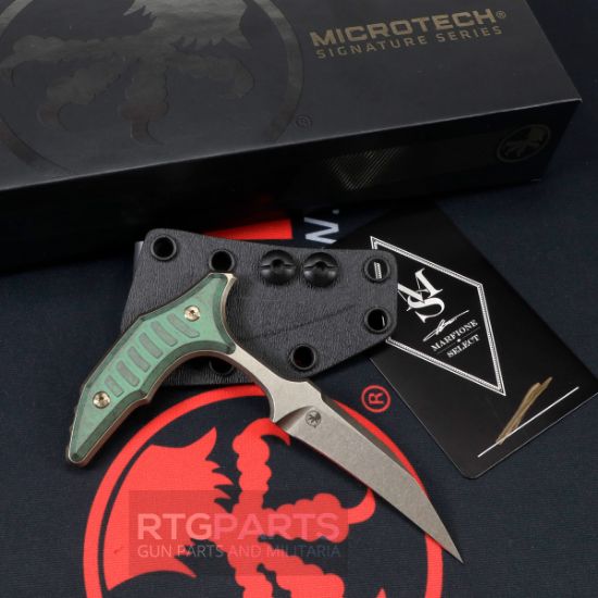 Picture of MICROTECH BEE PUSH DAGGER 2.5" BRONZE STONEWASH, 218-13MS1