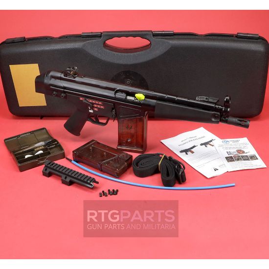 Century Arms, AP51, Semi-automatic Pistol, 762NATO, 8.3" Threaded Barrel, Manganese Phosphate Finish, Black, Manual Safety, Fixed Front & Adjustable Rear Sight w/ Claw Mount 1913 Picatinny Rail, 20 Rounds, 2 Magazines, Includes Sling, Cleaning Kit and Hard Case, 787450933477, FFL-CENTURY-HG7887-N, RTG Parts