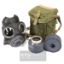 Picture of BRITISH M44 GAS MASK W/ TWO FILTERS AND BAG
