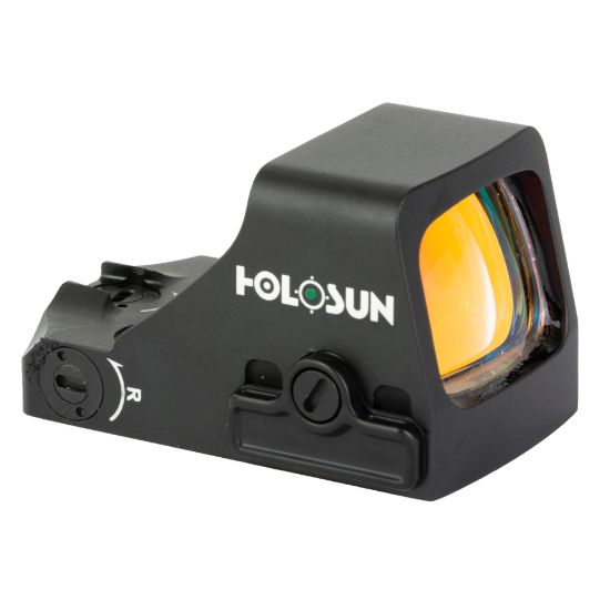 Holosun Technologies, 407K-X2, Green Dot, 6 MOA Dot, Black Color, Side Battery, 810047071372, H-HE407K-GR-X2,  RTG Parts