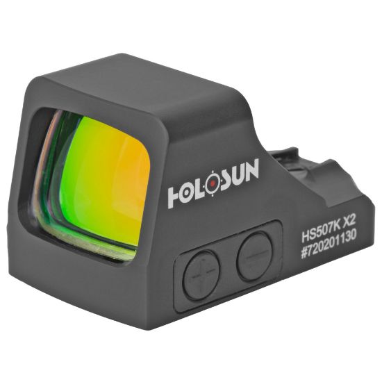 Holosun Technologies, 507K-X2, Red Dot, 32 MOA Ring & 2 MOA Dot, RMSc Footprint, Black Color, 810047071211, H-HS507K-X2, RTG Parts