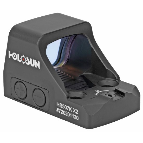 Holosun Technologies, 507K-X2, Red Dot, 32 MOA Ring & 2 MOA Dot, RMSc Footprint, Black Color, 810047071211, H-HS507K-X2, RTG Parts