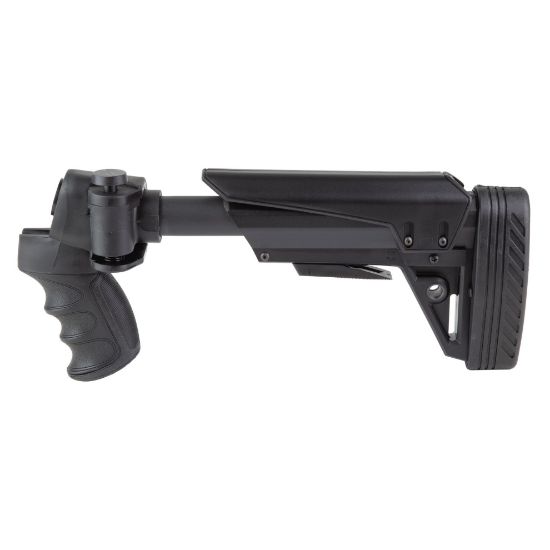 Mossberg 990 Aftershock Strikeforce Side Folding Stock, ATI Outdoors, Strikeforce Side-Folding Stock, Folder, Black, 758152132178, AKK-C.1.10.2013, RTG Parts