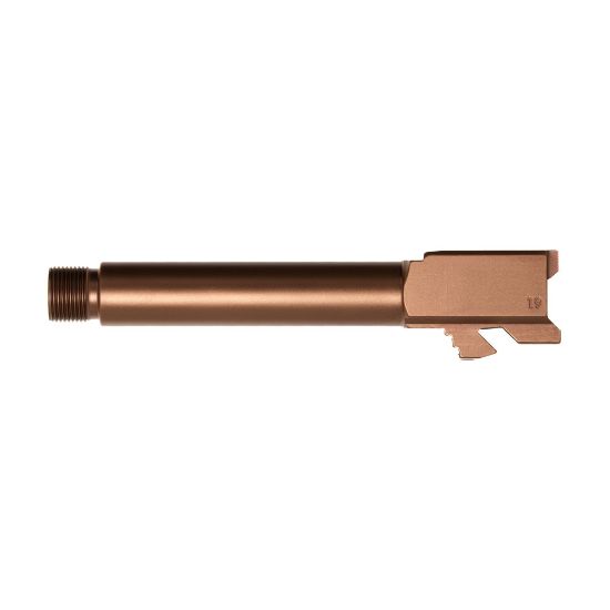 Ballistic Advantage, Premium Series, 9MM, 4.5" Threaded Barrel, 1/2X28, Fits Glock 19 Gen 3-5, Copper, 819747026187, MIS-BAPSG195T1R, RTG Parts