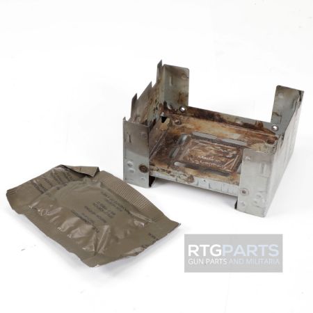 German Esbit Stove with Fuel, Bundeswehr surplus, good to very-good condition, 91490600, GER-GER-3389, RTG Parts