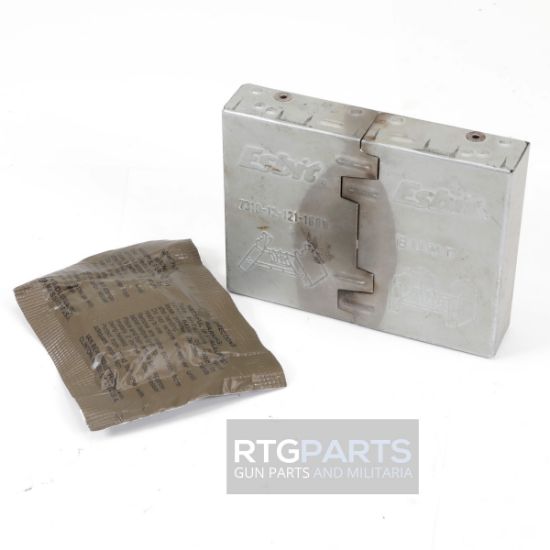 German Esbit Stove with Fuel, Bundeswehr surplus, good to very-good condition, 91490600, GER-GER-3389, RTG Parts