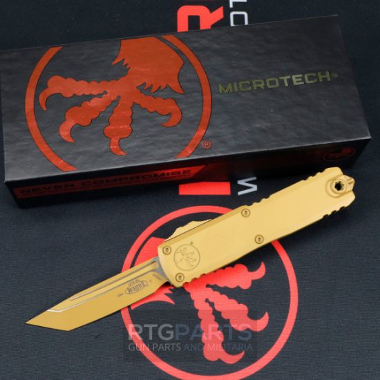 Picture of MICROTECH UTX-85 GEN IV OTF AUTO KNIFE, CERAKOT RAL-8000, 3.125" M390 T/E TANTO, 12334-1CRA