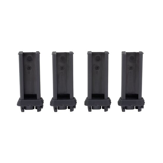 Kel-Tec, 380ACP 7rd Stripper Clips, Holds 7 Rounds, Black, Pack of 4, For PR-3AT, 640832012279, KT-PR-3AT-1502, RTG Parts