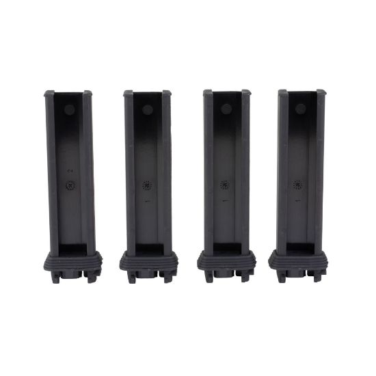 Kel-Tec, 380ACP 10rd Stripper Clips, Holds 10 rounds, Black, Pack of 4, For PR-3AT, 640832012262, KT-PR-3AT-1500, RTG Parts