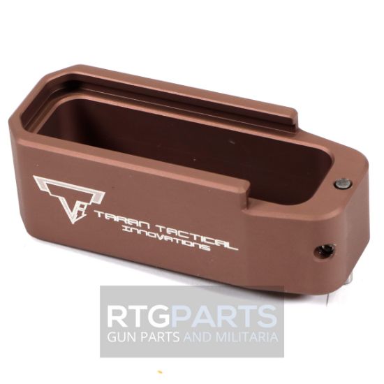 Taran Tactical Innovation, PMAG Base Pad for AR15, +5, Coyote Bronze Finish, 5rd,  810003106834, ARR-TTI-PMBP-06, RTG Parts