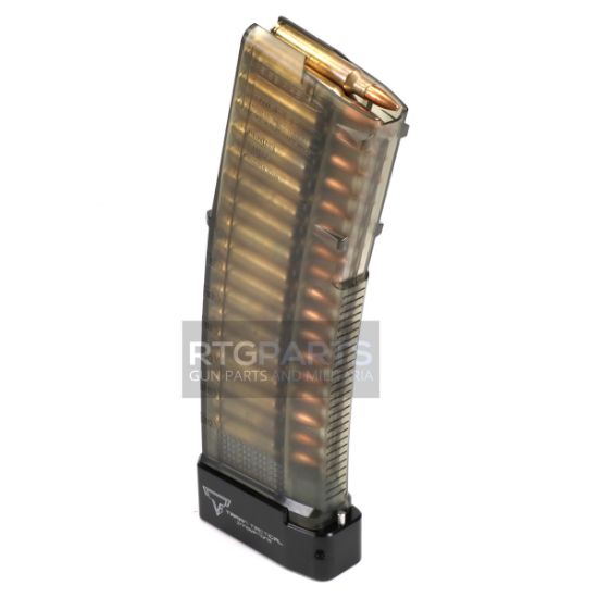 Taran Tactical Innovation, PMAG Base Pad for AR15, +5, Black Finish, 5rd,  810003106780, ARR-TTI-PMBP-01, RTG Parts