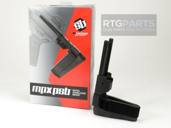 SIG MCX MPX 3 Position Pistol Stabilizing Brace, Collapsible PSB, Telescoping, SB-Tactical, SIG SAUER, 699618782288, MPX-01-SB, SB-MPX-01, RTG Parts