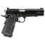 Kimber, DS Warrior, Semi-automatic, 1911, Metal Frame Pistol, Full Size, .38 Super, 5" Bushing Barrel with Deep Crown, Black, Carbon Fiber Grips, Tritium Front Sight, Optics Ready, Includes C&H RMR Optic Mount, Ambidextrous Thumb Safety, (1)-17 Round and (1)-20 Round Magazine, 669278363028, FFL-KIMBER-3600302, RTG Parts