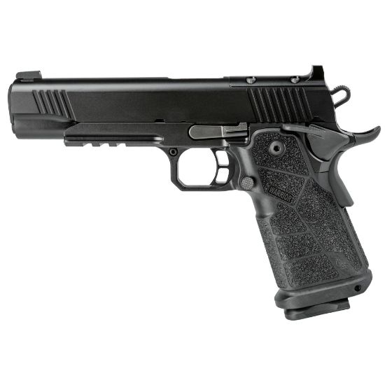 Kimber, DS Warrior, Semi-automatic, 1911, Metal Frame Pistol, Full Size, .38 Super, 5" Bushing Barrel with Deep Crown, Black, Carbon Fiber Grips, Tritium Front Sight, Optics Ready, Includes C&H RMR Optic Mount, Ambidextrous Thumb Safety, (1)-17 Round and (1)-20 Round Magazine, 669278363028, FFL-KIMBER-3600302, RTG Parts