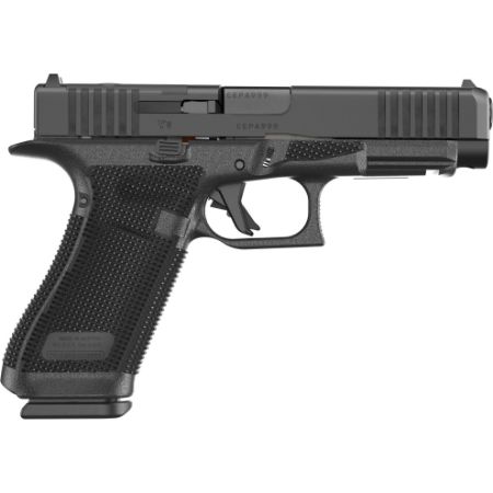 GLOCK, 17 Gen 6, Semi-automatic, Striker Fired, Polymer Frame Pistol, Compact, 9MM, 4.49" Barrel, DLC Finish, Fixed Sights, Optics Ready System, 17 Rounds, 3 Magazines, 764503068232, FFL-GLOCK-P61750203, RTG Parts