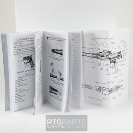 MG81 Operators Manual in English, Flugzeugmaschinengewehr 81 Waffen handbuch, Machine Gun, LIB-0081, RTG Parts