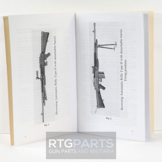FN-D Original Manual Translated to English, Browning BAR, FN D, Machine Gun, Automatic Rifle, LIB-FND, RTG Parts
