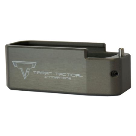 Taran Tactical Innovation, PMAG Base Pad for AR15, +5, Titanium Gray Finish, 5rd,  810003106827, ARR-TTI-PMBP-05, RTG Parts