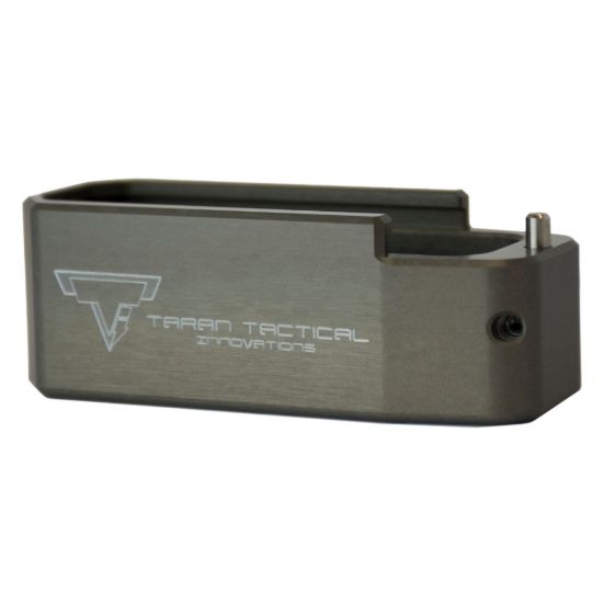 Taran Tactical Innovation, PMAG Base Pad for AR15, +5, Titanium Gray Finish, 5rd,  810003106827, ARR-TTI-PMBP-05, RTG Parts
