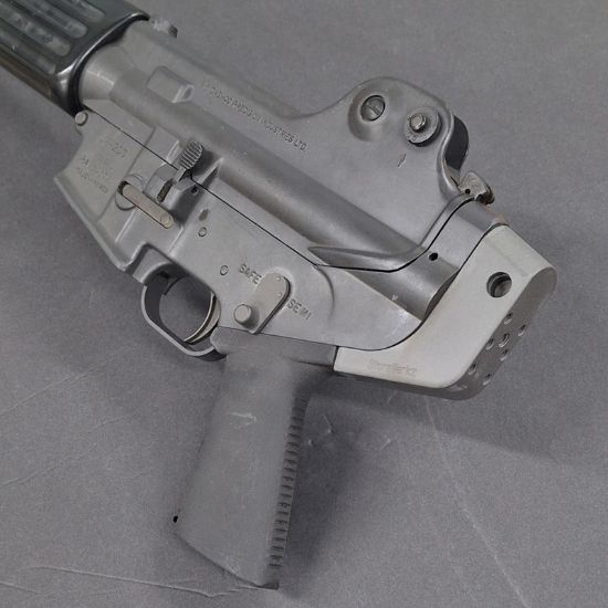 Daewoo DR200 Stock Adapter Type 1, allows the use of fixed, side folding and collapsing stocks, DR-200 StormWerkz, SW-SA-DWDR-01, RTG Parts