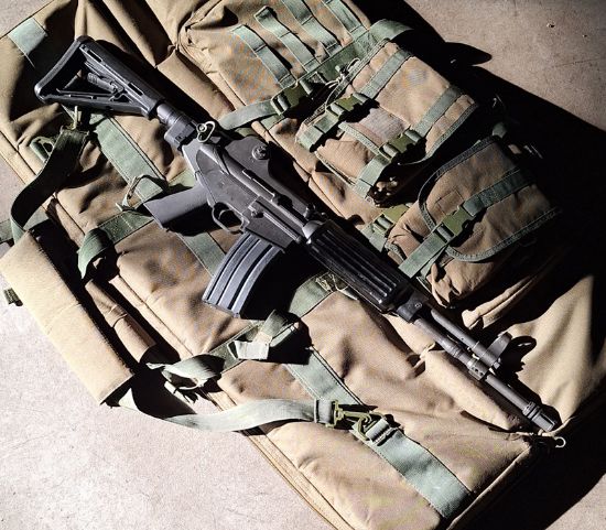 Daewoo DR200 Stock Adapter Type 1, allows the use of fixed, side folding and collapsing stocks, DR-200 StormWerkz, SW-SA-DWDR-01, RTG Parts