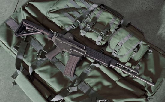 Daewoo DR200 Stock Adapter Type 1, allows the use of fixed, side folding and collapsing stocks, DR-200 StormWerkz, SW-SA-DWDR-01, RTG Parts