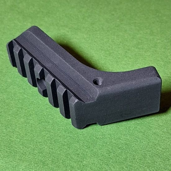 Daewoo DR200 Stock Adapter Type 3, allows the use ofM1913 Picatinny stocks or braces, DR-200 StormWerkz, SW-SA-DWDR-03, RTG Parts