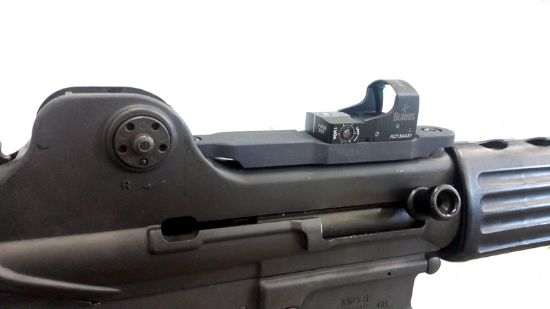 Daewoo Optics Mount for Burris Fast Fire and Vortex Venom, Fits Daewoo MaxII, K2, K7, DR200 and DR300, StormWerkz, SW-SM-DWK2-03, RTG Parts