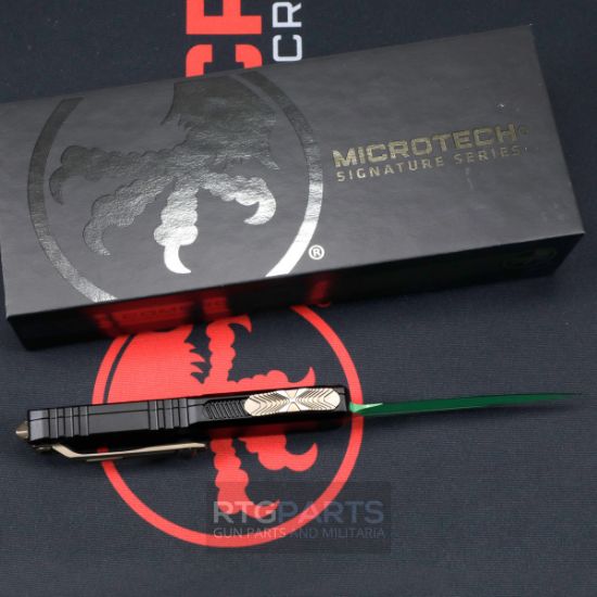 Picture of MICROTECH UTX-85 GEN IV OTF AUTO KNIFE, JEDI MASTER D/E 3.125" M390 DAGGER, 12324-JM