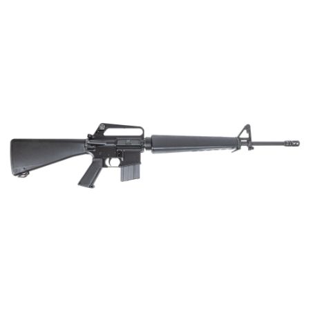 Harrington & Richardson, M16A1, Semi-automatic, AR, 5.56 NATO, 20" Threaded Barrel, 1/2X28 Thread Pitch, Anodized Finish, Black, A1 Pistol Grip, Fixed Stock, Carry Handle Iron Sights, 20 Rounds, 1 Magazine,810141220935, FFL-HR51655139751, RTG Parts