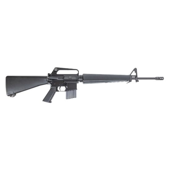 Harrington & Richardson, M16A1, Semi-automatic, AR, 5.56 NATO, 20" Threaded Barrel, 1/2X28 Thread Pitch, Anodized Finish, Black, A1 Pistol Grip, Fixed Stock, Carry Handle Iron Sights, 20 Rounds, 1 Magazine,810141220935, FFL-HR51655139751, RTG Parts