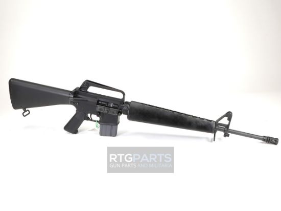 Harrington & Richardson, M16A1, Semi-automatic, AR, 5.56 NATO, 20" Threaded Barrel, 1/2X28 Thread Pitch, Anodized Finish, Black, A1 Pistol Grip, Fixed Stock, Carry Handle Iron Sights, 20 Rounds, 1 Magazine,810141220935, FFL-HR51655139751, RTG Parts