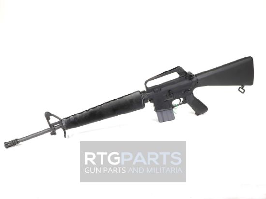 Harrington & Richardson, M16A1, Semi-automatic, AR, 5.56 NATO, 20" Threaded Barrel, 1/2X28 Thread Pitch, Anodized Finish, Black, A1 Pistol Grip, Fixed Stock, Carry Handle Iron Sights, 20 Rounds, 1 Magazine,810141220935, FFL-HR51655139751, RTG Parts