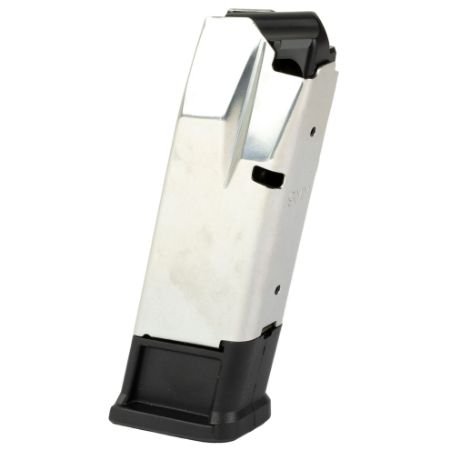 Springfield Armory 9mm 10rd Hellcat Pro Magazine New, Black Baseplate, Stainless Finish, HCP5917, 706397968106, SPR-HCP5910, RTG Parts