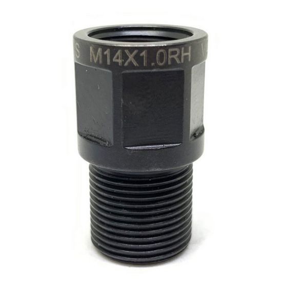VZ58 THREAD ADAPTER, M14X1RH TO 5/8X24, KNS