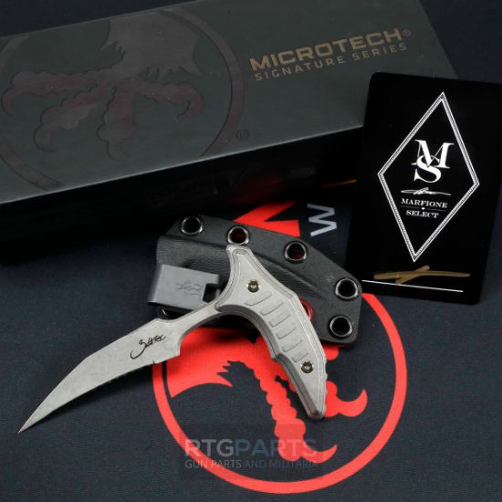 Picture of MICROTECH BEE PUSH DAGGER 2.5" APOCALYPTIC FULL SERRATE, 218-12APMS1
