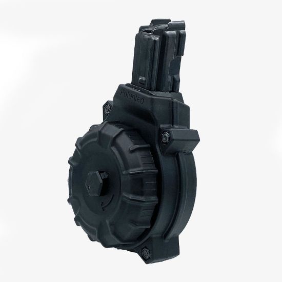 ProMag, Drum Magazine, 9MM, 50 Rounds, Fits HK MP5 and Variants, Polymer Construction, Black, 9x19mm, 708279016431, PRO-DRM-A106, RTG Parts