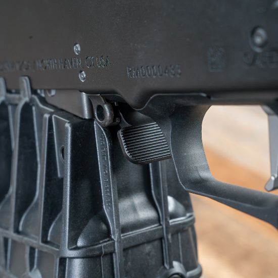 M0ssberg 590RM Oversized Magazine Release, HB Industries, Made in the USA, MAG-10557-01, RTG Parts