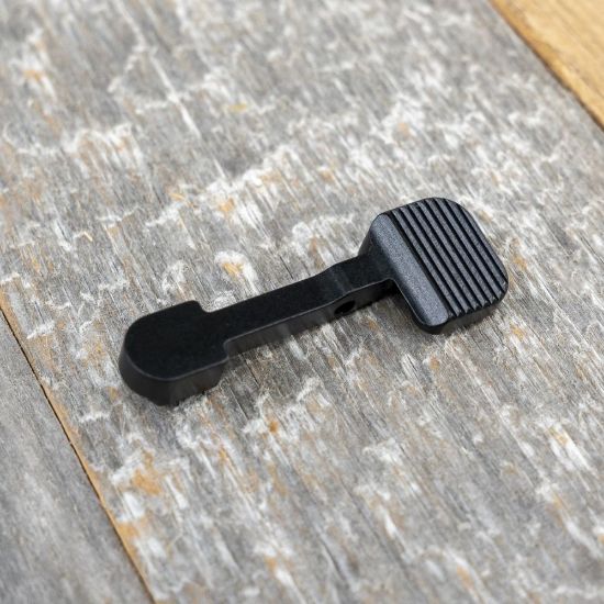 HBI Extended Mag Release, Left Side, For CZ Scorpion 3+, HB Industries, HBI-10507-01, RTG Parts