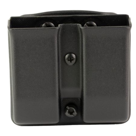MFT Double Pistol Magazine Pouch, Fits Sig P320/M17/M18/M&P 9MM, Black, Adjustable Retention, Includes 1.5" Belt Loop, Mission First Tactical, 810099437843, MAG-H10DMP-SG32-150, RTG Parts