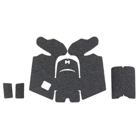 Hogue, Wrapter Grit Adhesive Grip, Matte Finish, Black, Fits Glock 19/44 Generation 5, 743108172797, MIS-HO-17279, RTG Parts