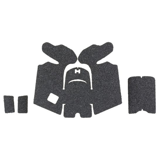 Hogue, Wrapter Grit Adhesive Grip, Matte Finish, Black, Fits Glock 19/44 Generation 5, 743108172797, MIS-HO-17279, RTG Parts