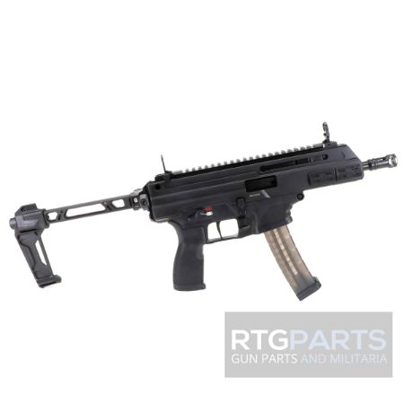 Picture of SPRINGFIELD KUNA 9MM ROLLER DELAYED 6" PISTOL W/ FOLDING BRACE, KN9069B-FSA