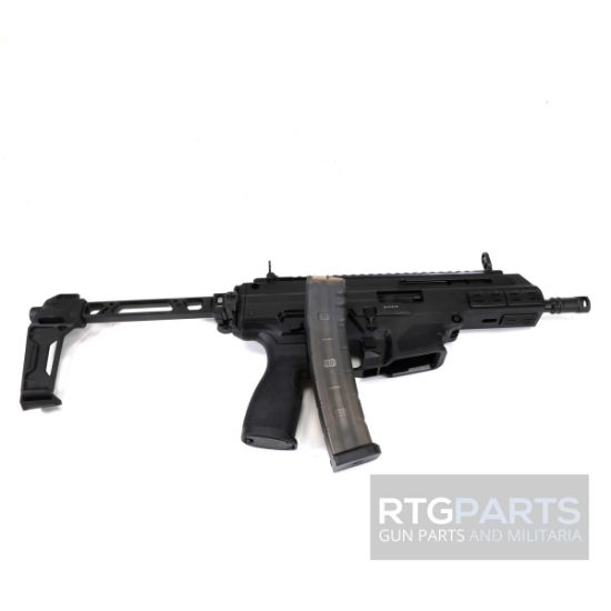 Picture of SPRINGFIELD KUNA 9MM ROLLER DELAYED 6" PISTOL W/ FOLDING BRACE, KN9069B-FSA
